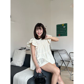 Bubble Shirt - บับเบิ้ล เสื้อระบายชั้นๆ สาวอวบใส่ได้