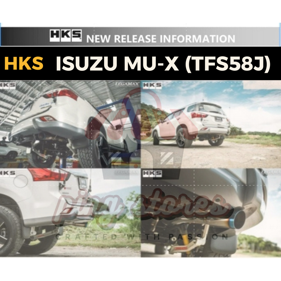 ท่อ HKS Isuzu Mu-X ปลายTita