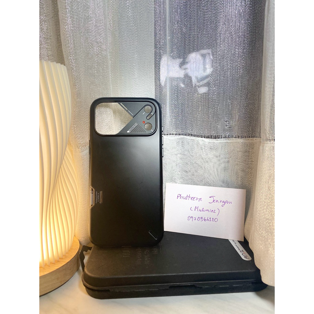 AULUMU A17 SLIM SHOCK PROOF CASE เคส IPHONE 17 PRO MAX - BLACK