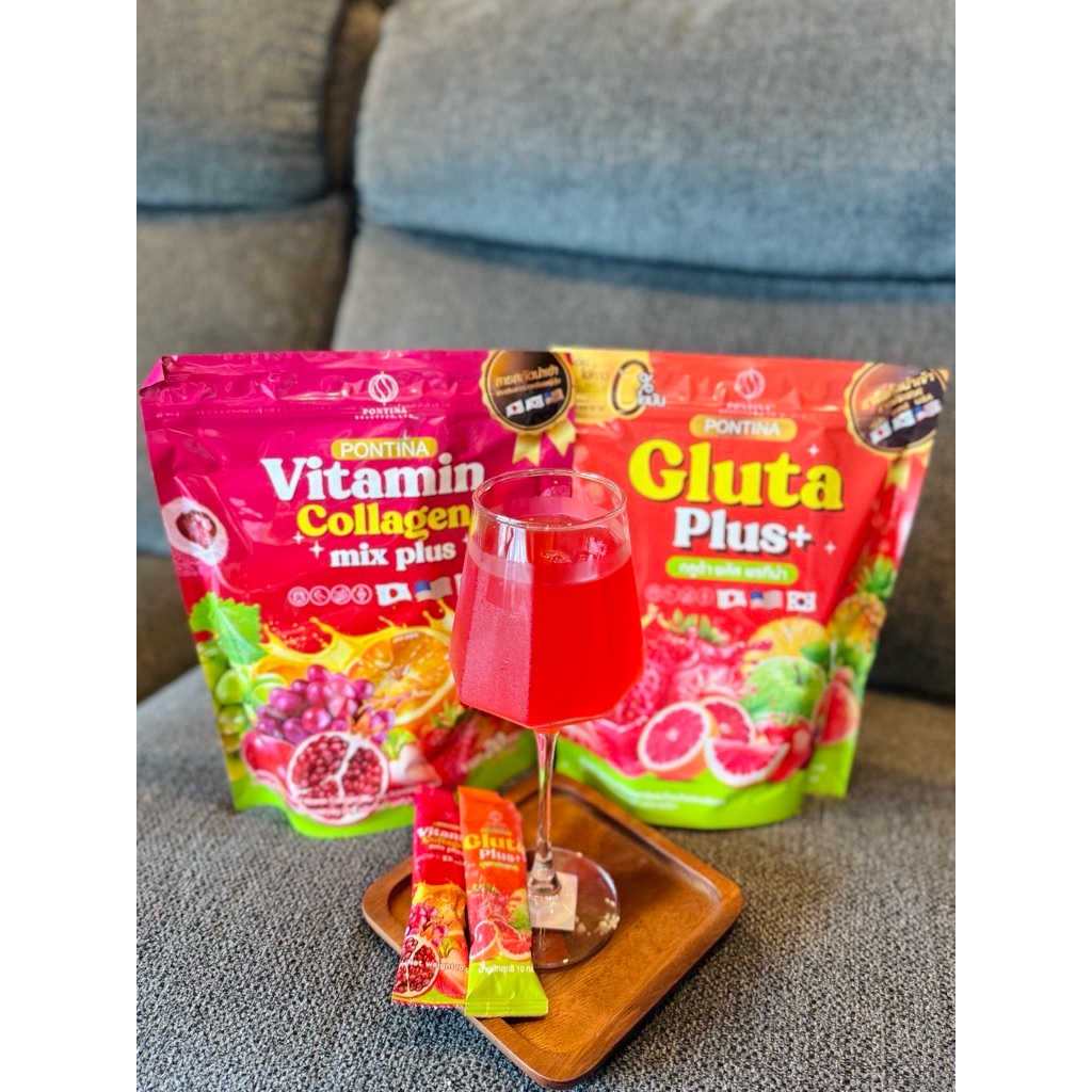 โปรคู่ กลูต้าคอลลาเจน พรทิน่า ขายดีมาก