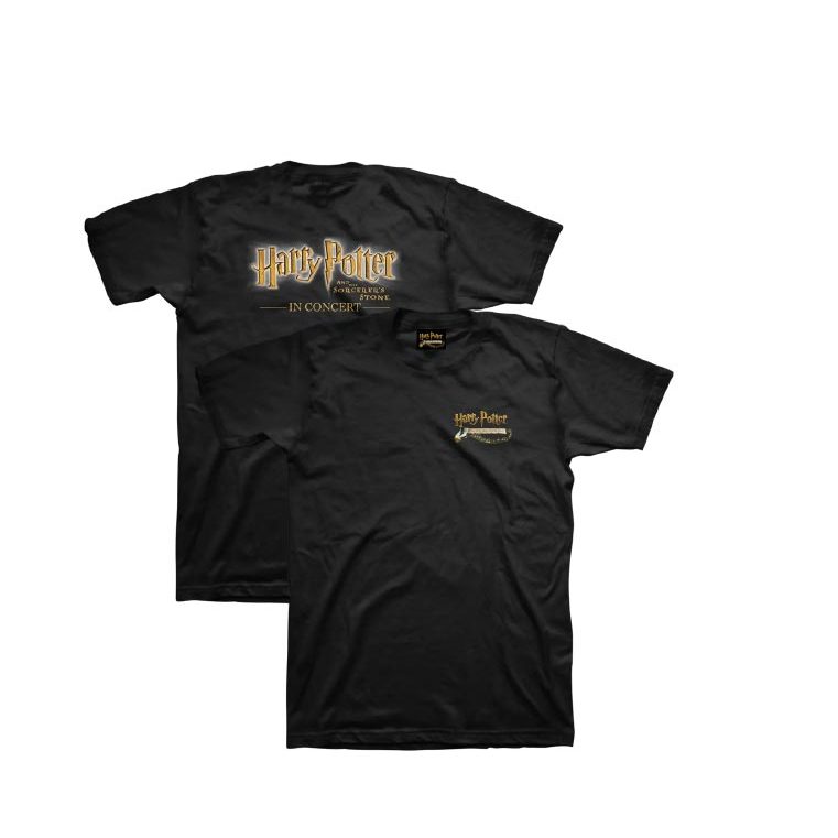 HP1 Sorcerer's Stone Logo T-Shirt (Black)