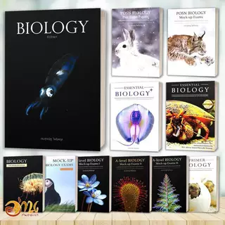 หนังสือ BIOLOGY ชีววิทยา (ปลาหมึก) ESSENTIAL BIOLOGY A level Biology อ.ศุภณัฐ ไพโรหกุล หนังสือชีวิทยา คู่มือเรียน