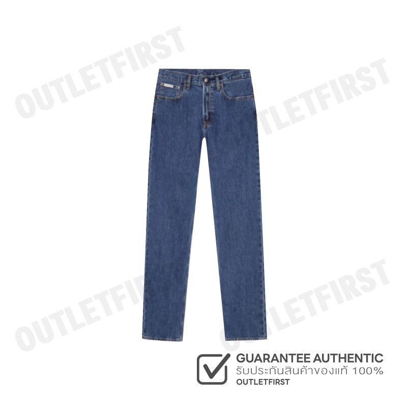 CALVIN KLEIN JEANS รุ่น MEN'S 90S STRAIGHT PACIFICO JEANS CODE: 40EM721 E5D กางเกงยีนส์ผู้ชาย กางเกง