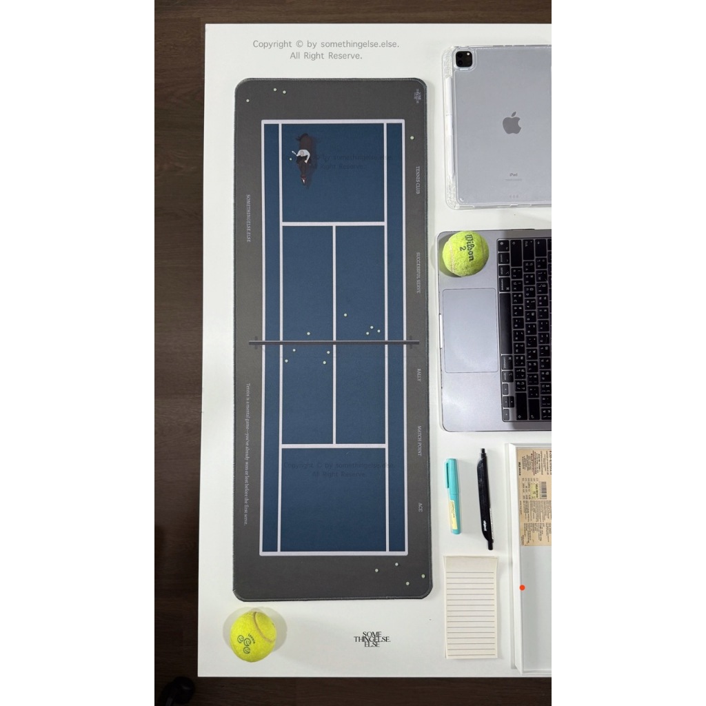 [ Somethingelse ] Desk mat แผ่นรองเมาส์ขนาดใหญ่ 30*80 cm | Mousepad - รูปที่ 7