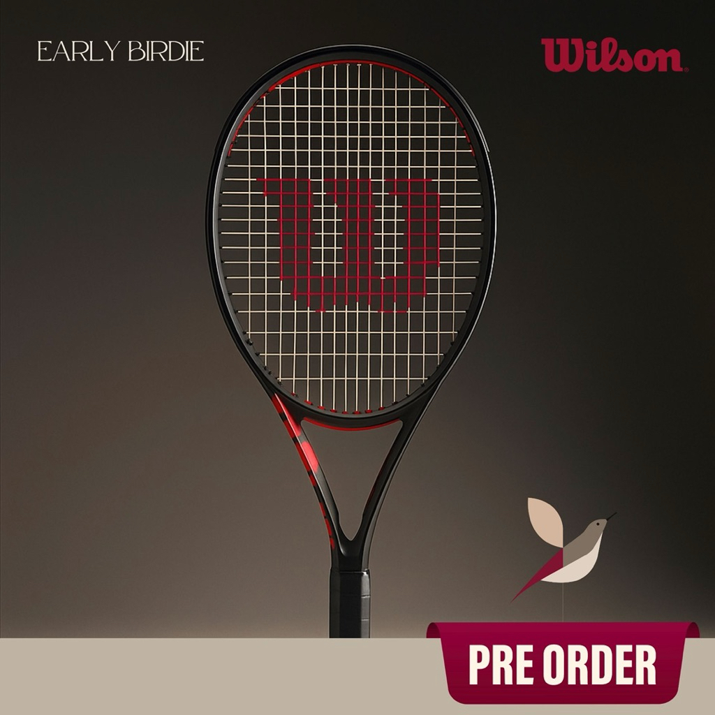 Wilson Clash 100 V3.0 (2025) ไม้เทนนิส Unstrung Grip 4 1/4 Tennis Racket (Pre-order)