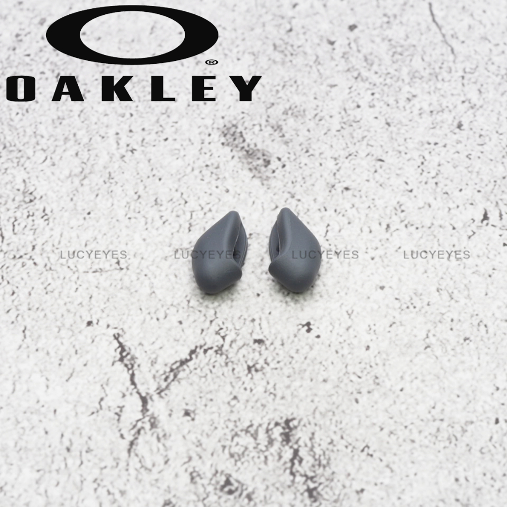 อะไหล่แป้นจมูก OO แบบเกี่ยวสีเทา (แบบเอเชีย) สามารถใส่กับแว่นรุ่น OO9112, FLAK JACKET,  OO9153, HALF