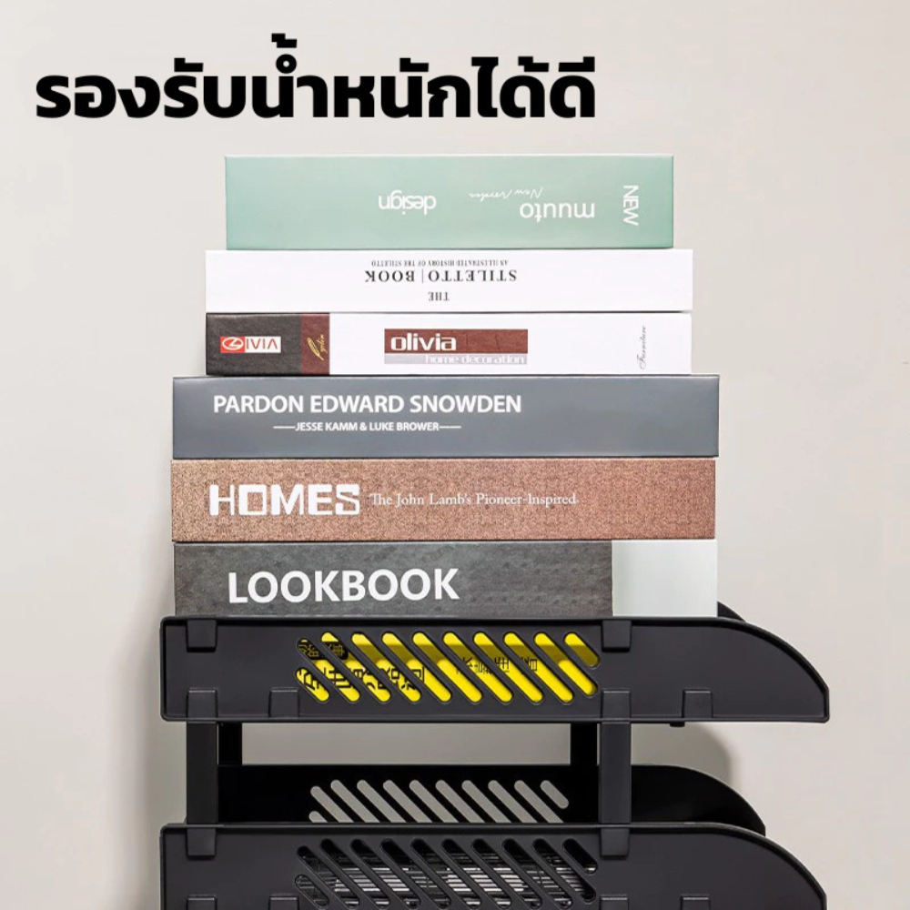 Bantex ชั้นวางของ ชั้นวางเอกสาร สำหรับจัดระเบียบเอกสาร มีมาให้ถึง 3 ชั้นให้จำแนกประเภทเอกสาร ได้อย่างสะดวก A4 File Tray - รูปที่ 2
