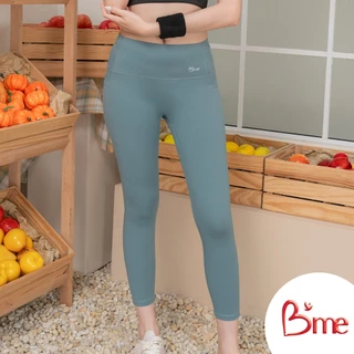 B'me กางเกงเลกกิ้งขายาว รุ่น MER308 สีดำ สีเขียว