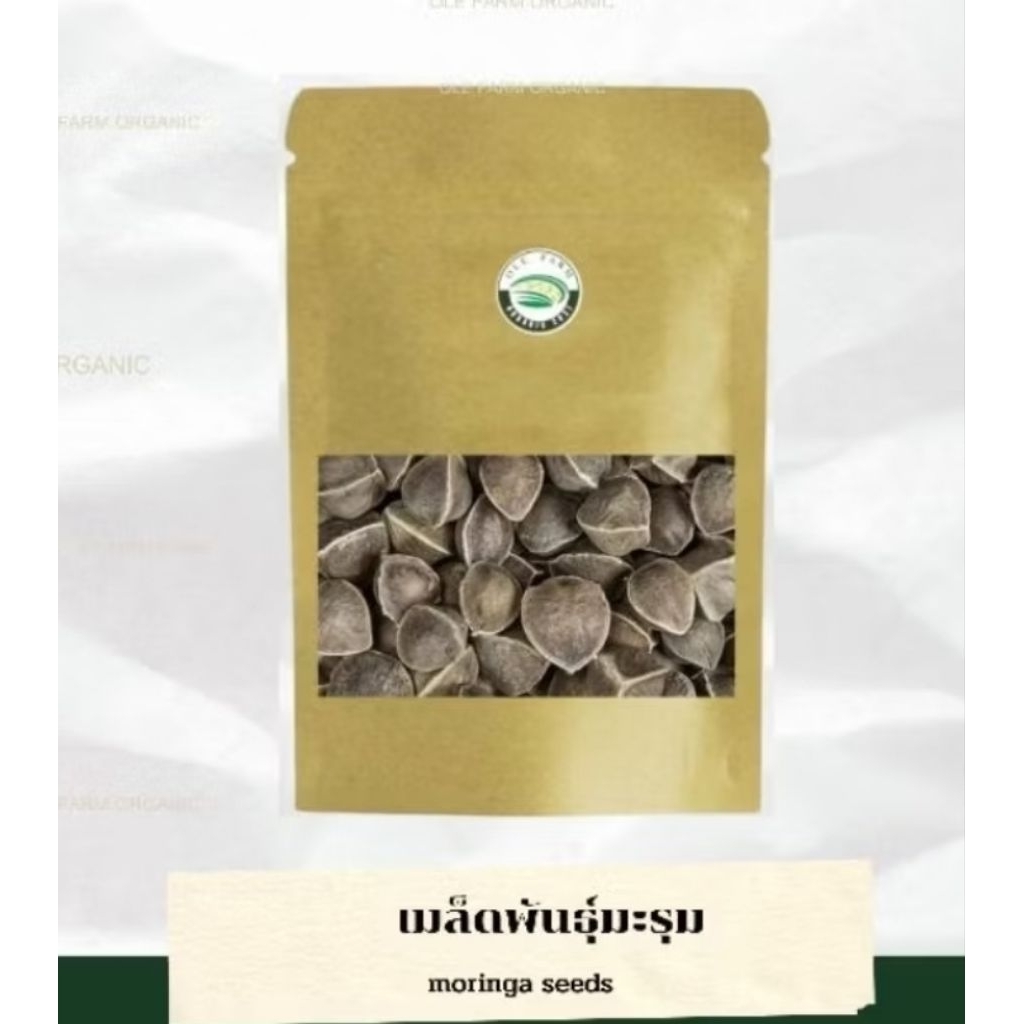 เมล็ดพันธุ์มะรุมสำหรับปลูก(บรรจุ100เมล็ด)ราคาส่ง