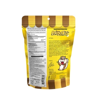 Nutchies เม็ดมะม่วงหิมพานต์ อบกรอบ (รสสไปซี่บาร์บีคิว) Cashew Nuts Spicy BBQ 35g.