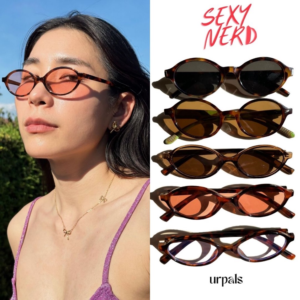 URPALS แว่นตากันแดด แว่นตา Glasses Sparkling วัสดุอย่างดี แข็งแรง หนา High Quality