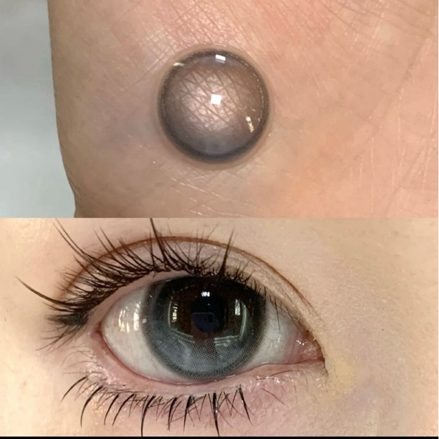 woolilens · คอนแทคเลนส์แบบครึ่งปี รุ่น Deep Blue Pearl DIA 14.5 mm. GDIA 13.8 mm.