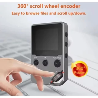 Amoi C10 HIFI แบบพกพา MP3 HD Lossless มินิกีฬา MP4สนับสนุนวิทยุ FM TF Ebook เครื่องบันทึกสเตอริโอ Trackwheel walkman