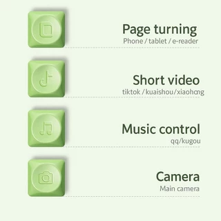 รีโมทไร้สาย Free2 / Free3 ควบคุมเปลี่ยนหน้า E-Book Bluetooth สำหรับ Boox / iReader