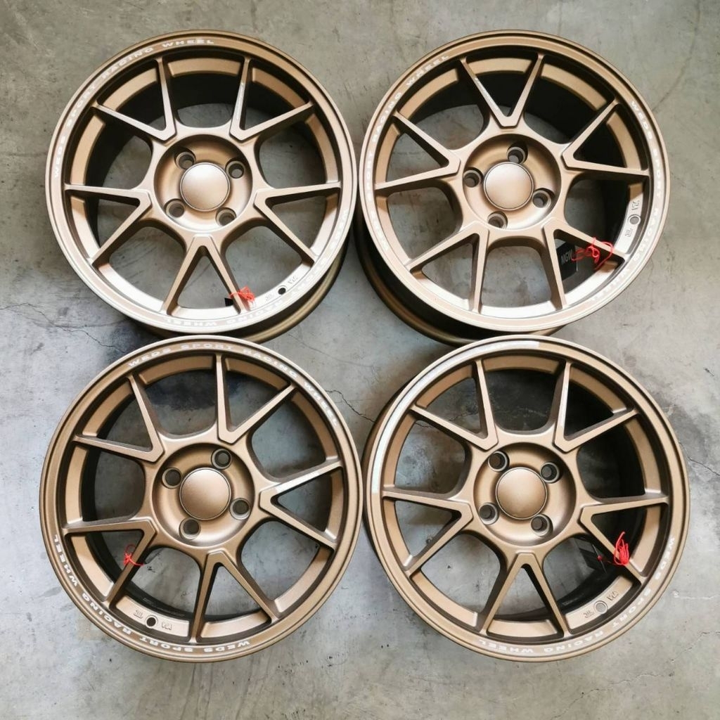 🚩12.12​(ร้านค้าแนะนำ)​ ล้อแม็ก​ ขอบ15​  TC005​ สีน้ำตาล​  แม็กซ์​  รถเก๋ง​ พร้อมส่ง