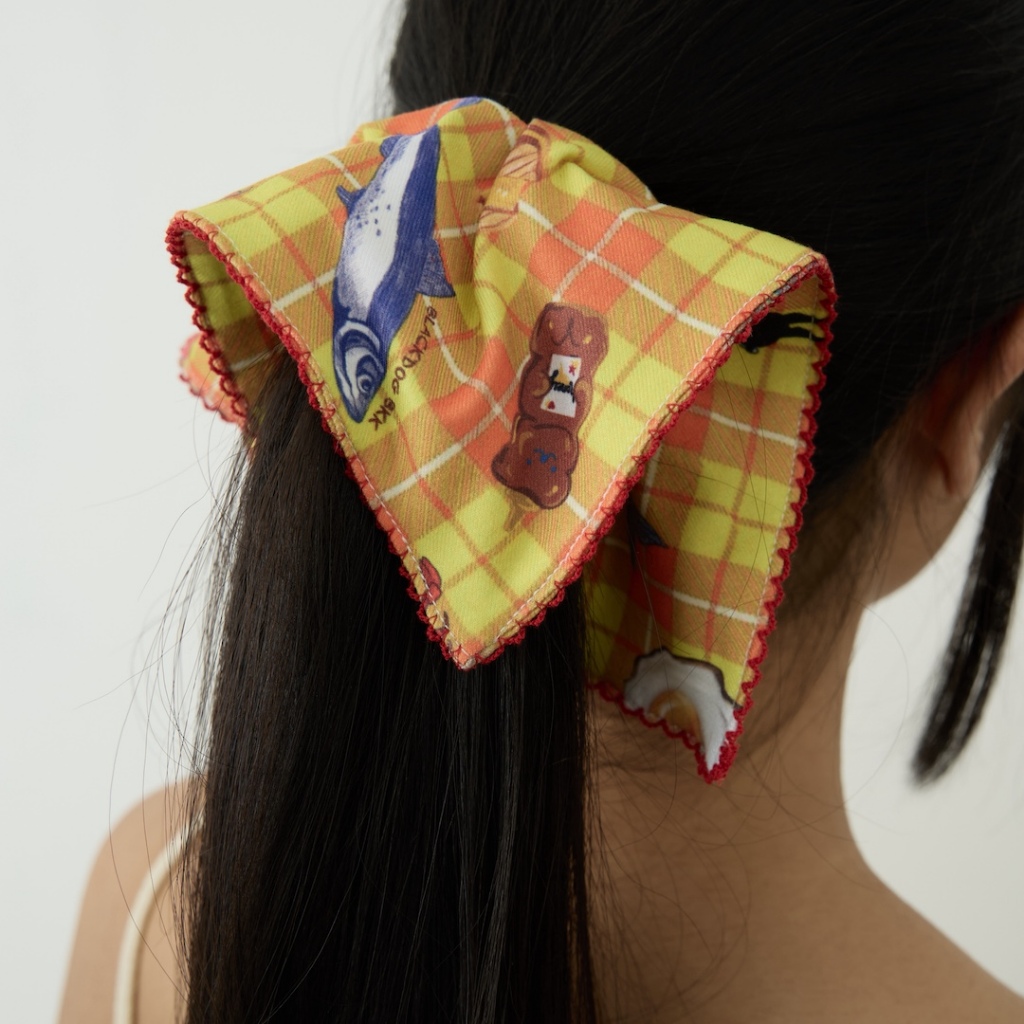 BLACKDOG BKK -  print scrunchies - ยางรัดผมพิมพ์ลาย