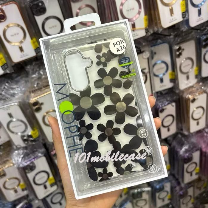 MOOPHE เคส ดอกไม้ เคสโทรศัพท์ สำหรับ Samsung Galaxy A07 A17 A55 5G / A06 5G / A16 5G / A26 5G / A36 5G /A56 5G พร้อมส่ง