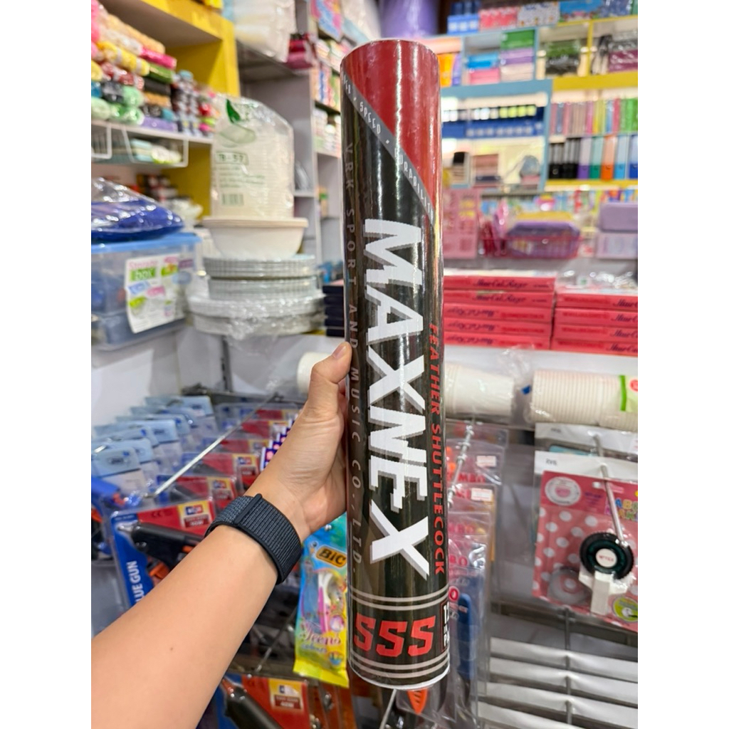 MAXNEX ลูกแบดมินตัน หลอดละ 12ลูก