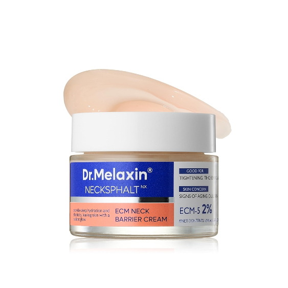 Dr.Melaxin Necksphalt ECM Neck Barrier 50ml ครีมบำรุงผิวคอ แอนตี้-ริงเคิล แอนด์ เฟิร์มมิ่ง
