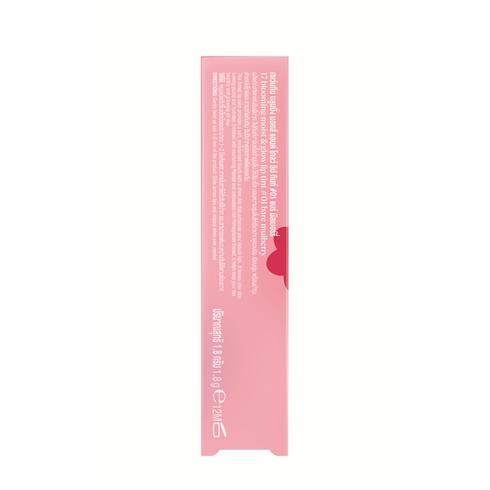 17 Seventeen تينت شفاه Blooming Moist & Glow ‏#01 ‏1.8 غ — صورة 4