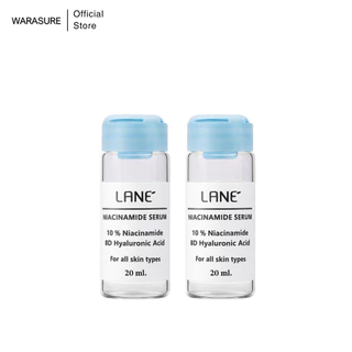 [ 2 ชิ้น ] LANE' 10% NIACINAMIDE SERUM ขนาด 20 ml. (มี 2 แบบ)