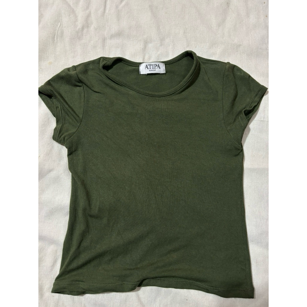 เสื้อยืดครอปน่ารักๆ atipa