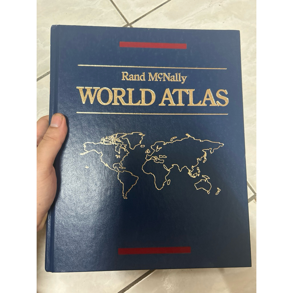rand mcnally world atlas มือสอง
