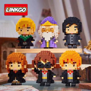 ตัวต่อมาใหม่ 68737-6874 Harry Potter ตัวต่ออนุภาคประกอบของเล่นเพื่อการศึกษา มี6แบบ