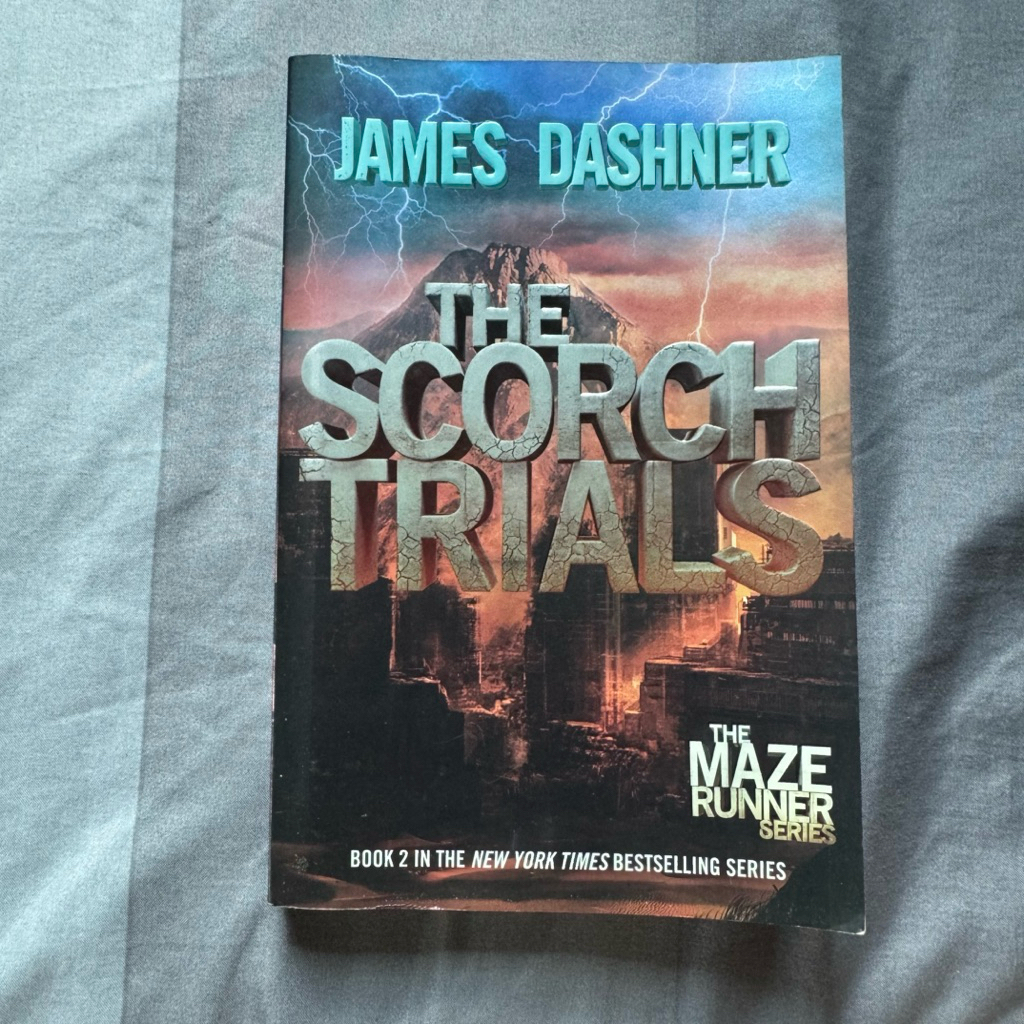 🫶🏻 หนังสือภาษาอังกฤษมือ 2 the scorch trials (the maze runner series)
