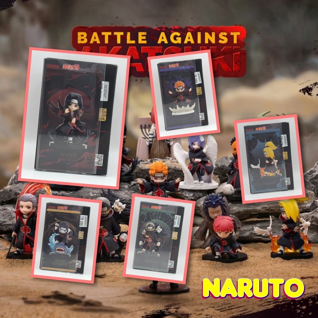 เช็คการ์ด พร้อมส่งจากไทย NARUTO Battle Against Akatsuki  แสงอุษา