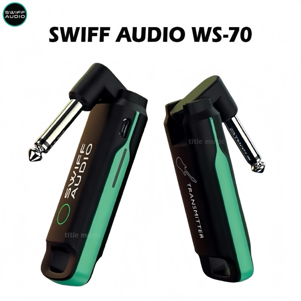 Swiff Audio WS-70 ไวเลสไร้สายไม่ต้องพึ่งแอมป์ เชื่อมได้ไกลกว่า 50 เมตร ใช้ได้ทั้งกีตาร์โปร่ง , กีต้าร์โปร่งไฟฟ้า , เบส