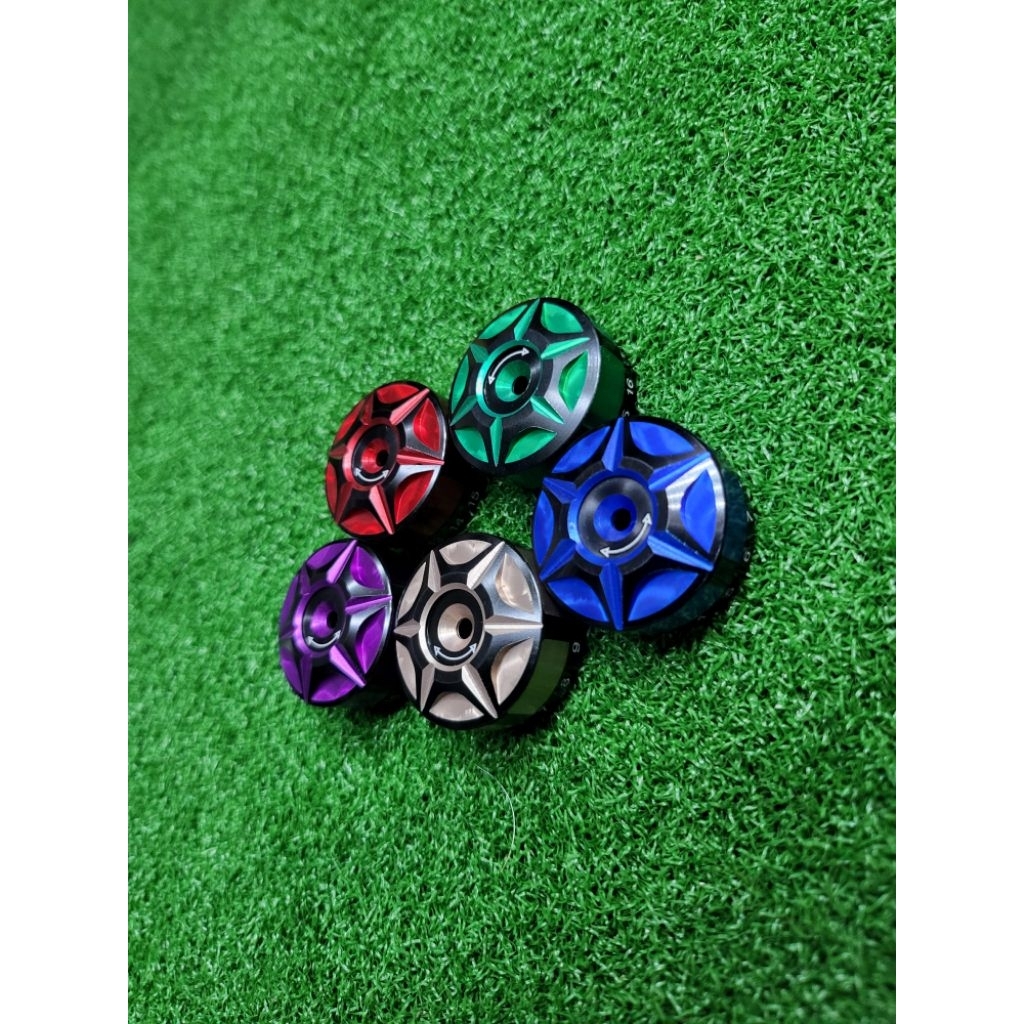 เม็ดปรับโช๊คแต่ง profender สำหรับใส่โช๊คตัว x seriesและรุ่นplus ราคาต่อ 1 ชิ้นแบรนด์ Gh-racingพร้อมส