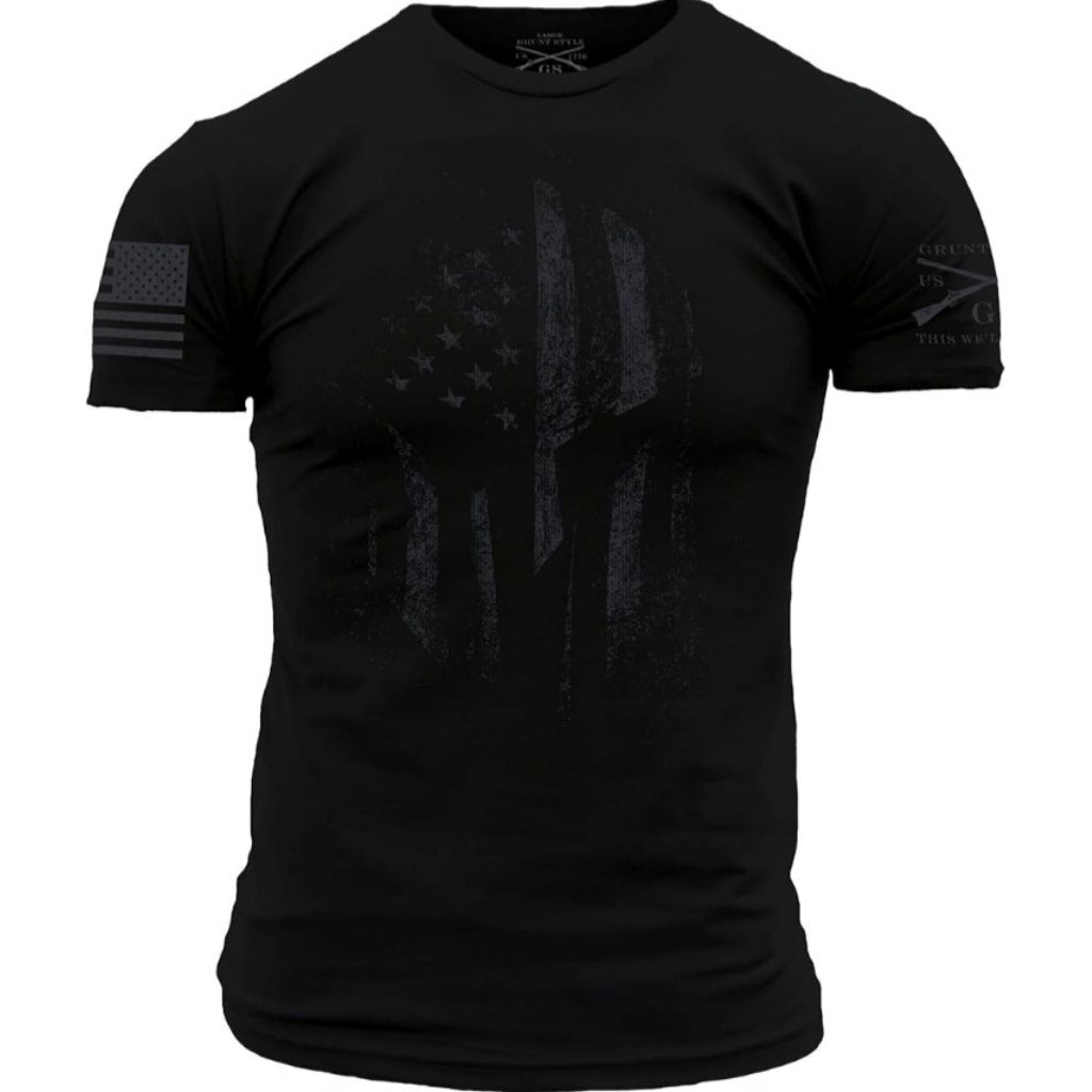 เสื้อยืด GS Grunt Style (Spartan 2.0) All Black มือสอง Size XL