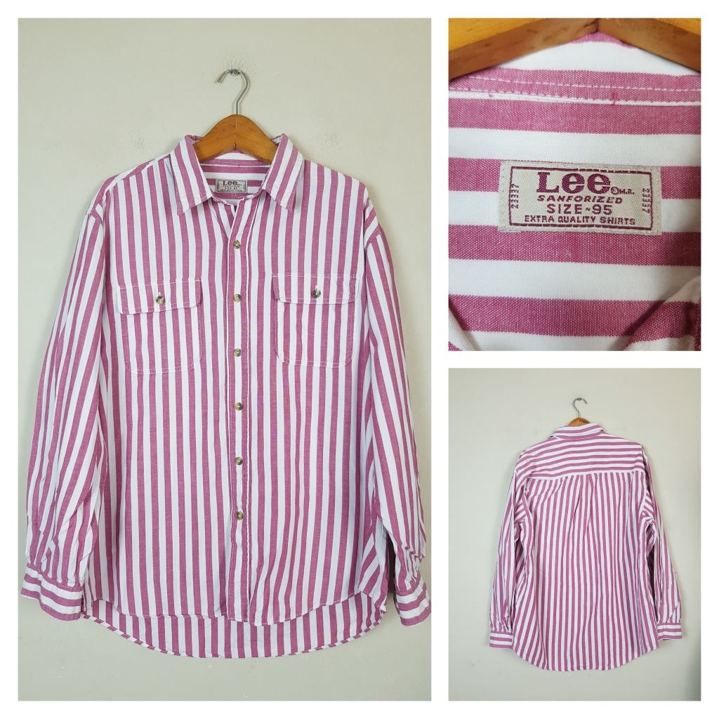 LEE Sanforized Cotton Long Sleeves Western Shirt