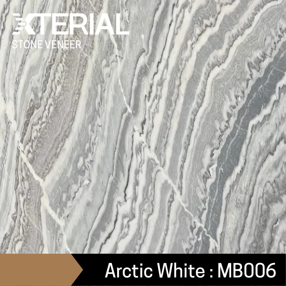 STONE VENEER : Arctic White (61cm x 122cm)