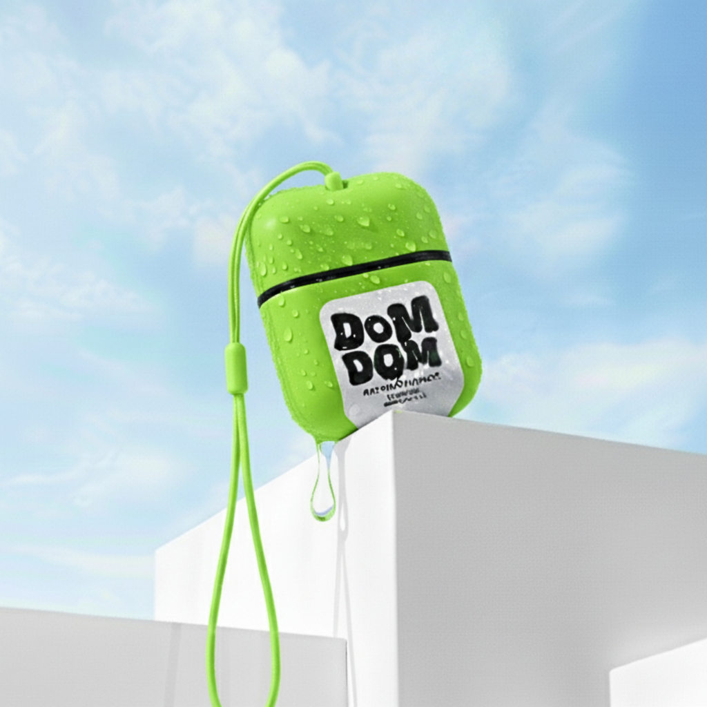 DOM DOM ยาดมเป๊ปเปอร์มิ้นท์ มีสายคล้องคอกลิ่นหอมเย็นสดชื่นกลิ่นเป๊ปเปอร์มิ้นท์ มี5สีให้เลือก - รูปที่ 4