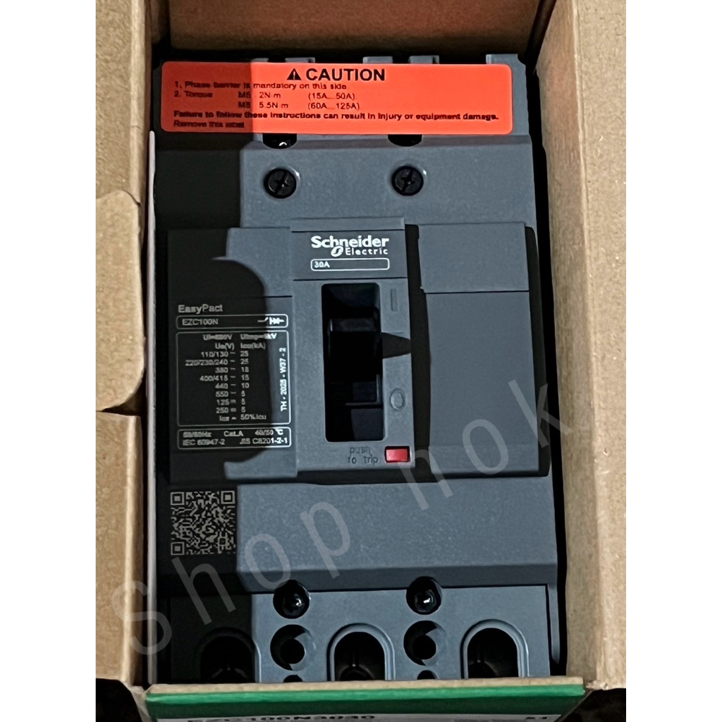 Schneider Electriceเบรกเกอร์ขนาด30,50,80