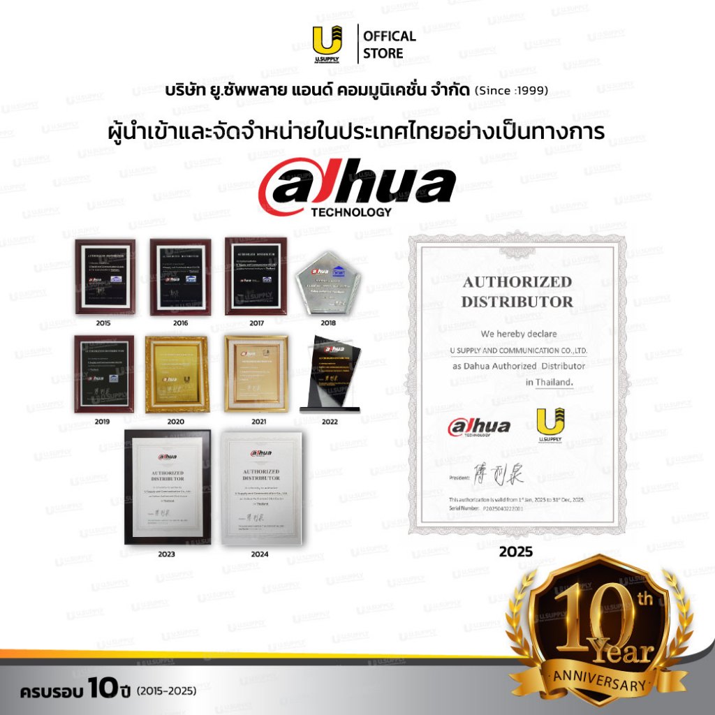 [4.4]มีส่งด่วน!! Adapter อะเเดปเตอร์ 12V1A Dahua รุ่น DH-PFM320-010US สายชาร์จกล้องวงจรปิด ราคา ถูกที่สุด ดีลบีเคเค แกลเลอรีภาพที่ 7