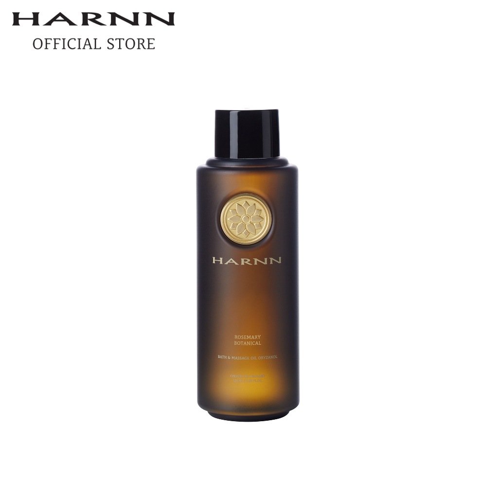 HARNN ROSEMARY BOTANICAL BATH & MASSAGE OIL ORYZANOL 120 ML