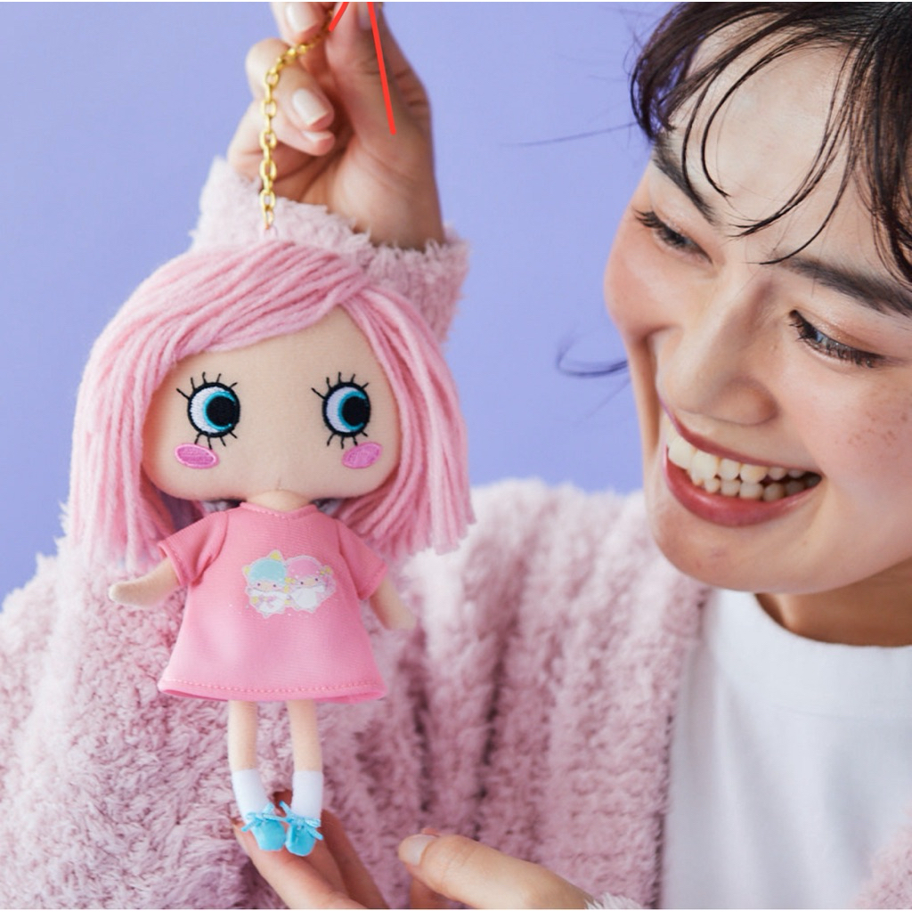 [📌เก็บโค้ดส่วนลดก่อนนะคะ]พวงกุญแจ ILEMER Limited  Edition ครบรอบ 50 ปี Kiki & Lala | HAPPY DOLL ของแ
