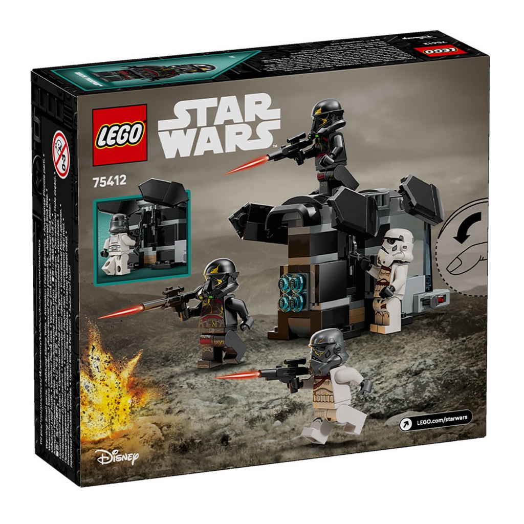 75412 : LEGO Star Wars Ahsoka Death Trooper & Night Trooper Battle Pack