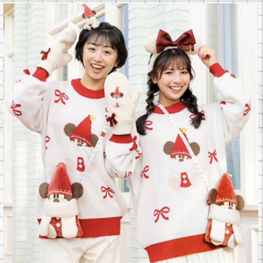 Sweater Mickey Xmas 2025 fz อก 48"
