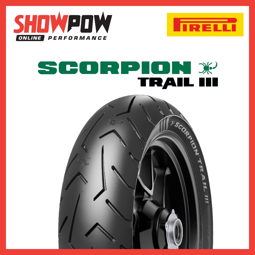 (พร้อมส่ง!) ยาง Pirelli SCORPION TRAIL 3 ( ขายแยกไซส์ ) ยางมอเตอร์ไซค์ พีลาลี่ พีเรลลี่ พีราลี่