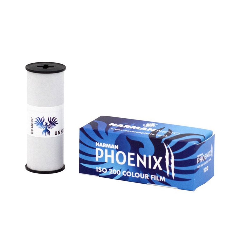 ฟิล์มสี 120 HARMAN PHOENIX II 120 Film Medium Format Color Film ฟิล์ม 120