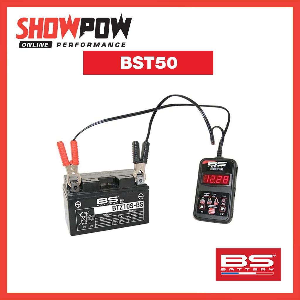 (พร้อมส่ง!) BS Battery POWERSPORT BATTERY TESTER BST50