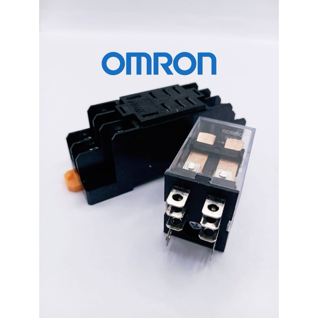 LY2 LY2N  มีไฟ RELAY 12VDC , 12VAC, 24VDC,48vdc,24VAC,110v, 220VAC มีซ็อกเก็ตขายSocket