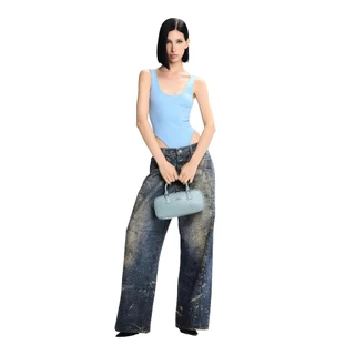 LSOUL Jio Bodysuit บอดี้สูทผ้าคอตตอนยืด สไตล์ Y2K