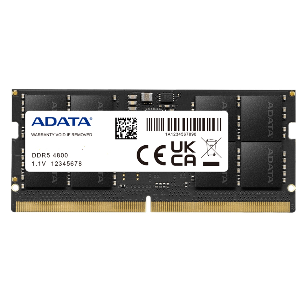 ADATA SO-DIMM 32GB 4800MHz DDR5 CL40 RAM NOTEBOOK