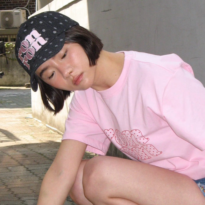 [Ron Ron] Dot Logo Ball Cap