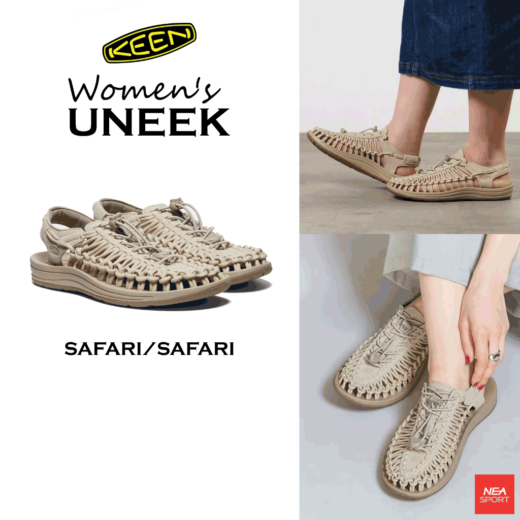 [ลด30% เก็บโค้ด 1807FASHDD] KEEN Woman's Uneek - Safari รองเท้า คีน แท้ รุ่นฮิต ผู้หญิง